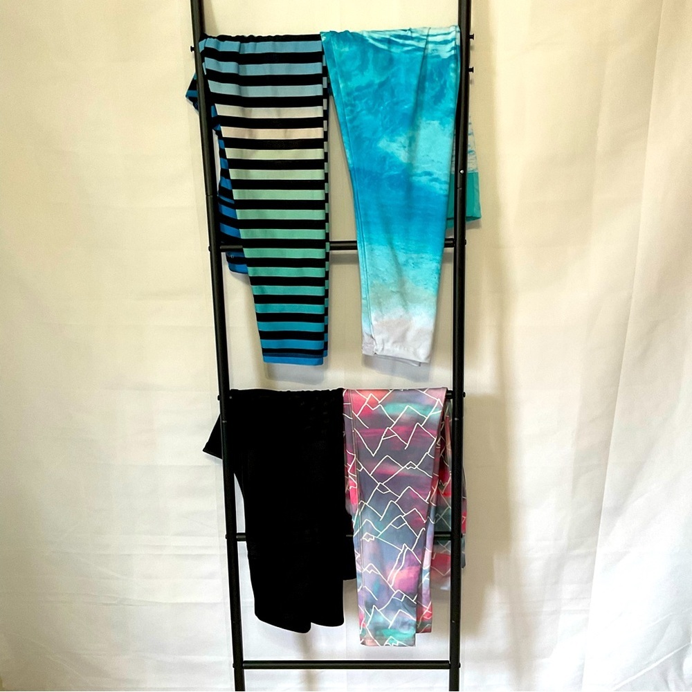 Bundle of size large leggings from Danskin, Avia, Mossimo, Balance Collection